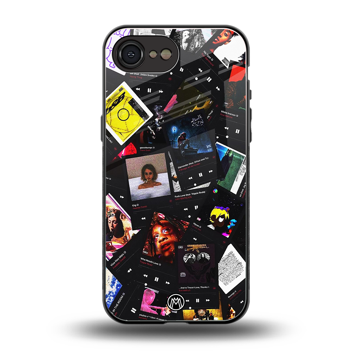 spotify and chill vibes music back phone cover | glass case for iphone 16e