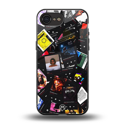 spotify and chill vibes music back phone cover | glass case for iphone 16e