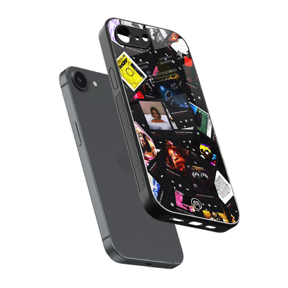 spotify and chill vibes music back phone cover | glass case for iphone 16e