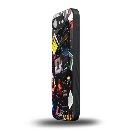 spotify and chill vibes music back phone cover | glass case for iphone 16e