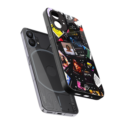 spotify and chill vibes music back phone cover | glass case for nothing phone 1
