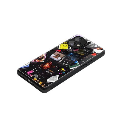 spotify and chill vibes music back phone cover | glass case for nothing phone 1