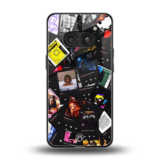spotify and chill vibes music back phone cover | glass case for nothing phone 2a