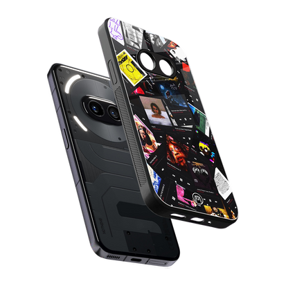 spotify and chill vibes music back phone cover | glass case for nothing phone 2a