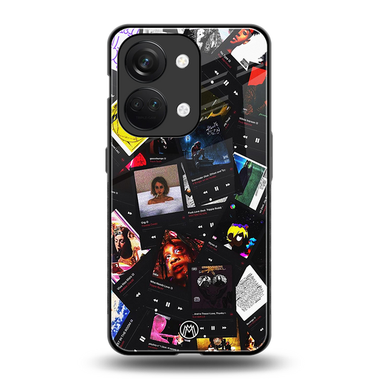 spotify and chill vibes music back phone cover | glass case for oneplus nord 3
