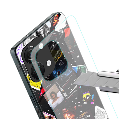 spotify and chill vibes music back phone cover | glass case for oneplus nord 3