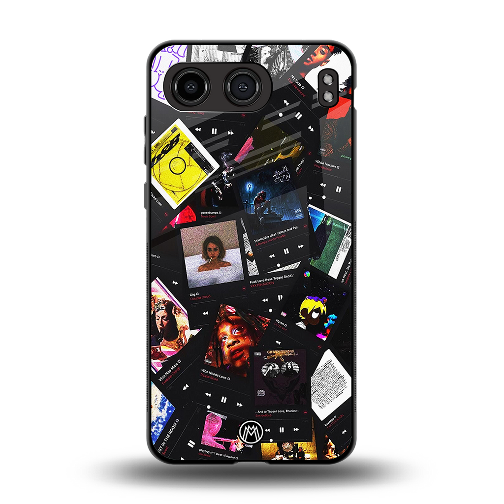spotify and chill vibes music back phone cover | glass case for oneplus nord 4