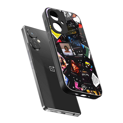 spotify and chill vibes music back phone cover | glass case for oneplus nord ce 3