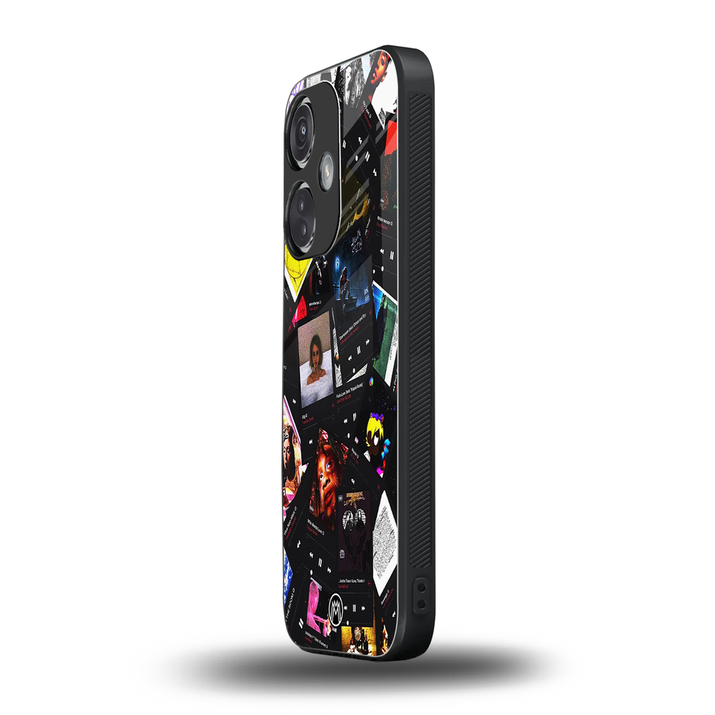 spotify and chill vibes music back phone cover | glass case for oneplus nord ce 3