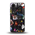 spotify and chill vibes music back phone cover | glass case for oneplus nord ce 4