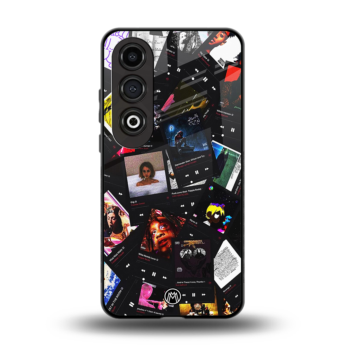 spotify and chill vibes music back phone cover | glass case for oneplus nord ce 4