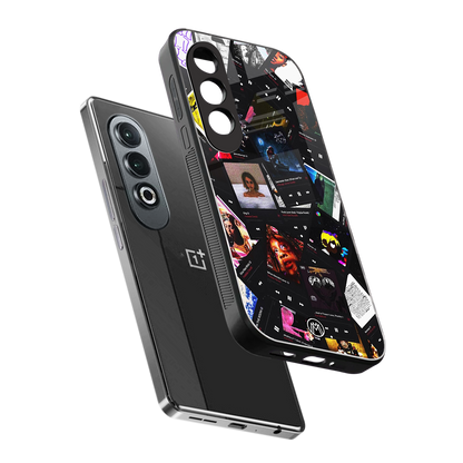 spotify and chill vibes music back phone cover | glass case for oneplus nord ce 4