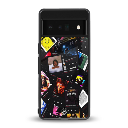 spotify and chill vibes music back phone cover | glass case for google pixel 6 pro