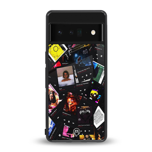 spotify and chill vibes music back phone cover | glass case for google pixel 6 pro