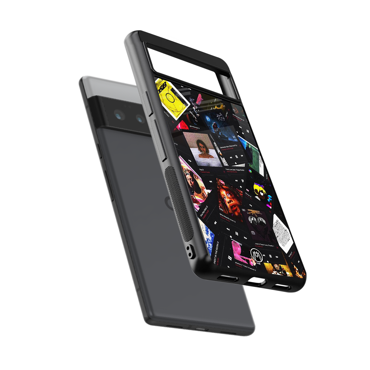 spotify and chill vibes music back phone cover | glass case for google pixel 6 pro