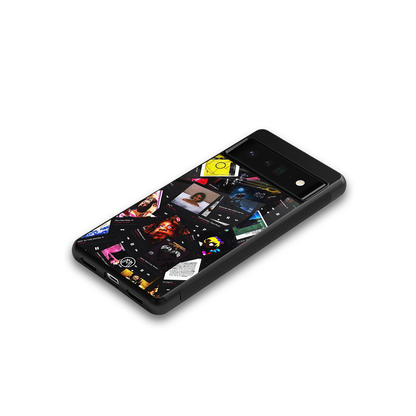 spotify and chill vibes music back phone cover | glass case for google pixel 6 pro