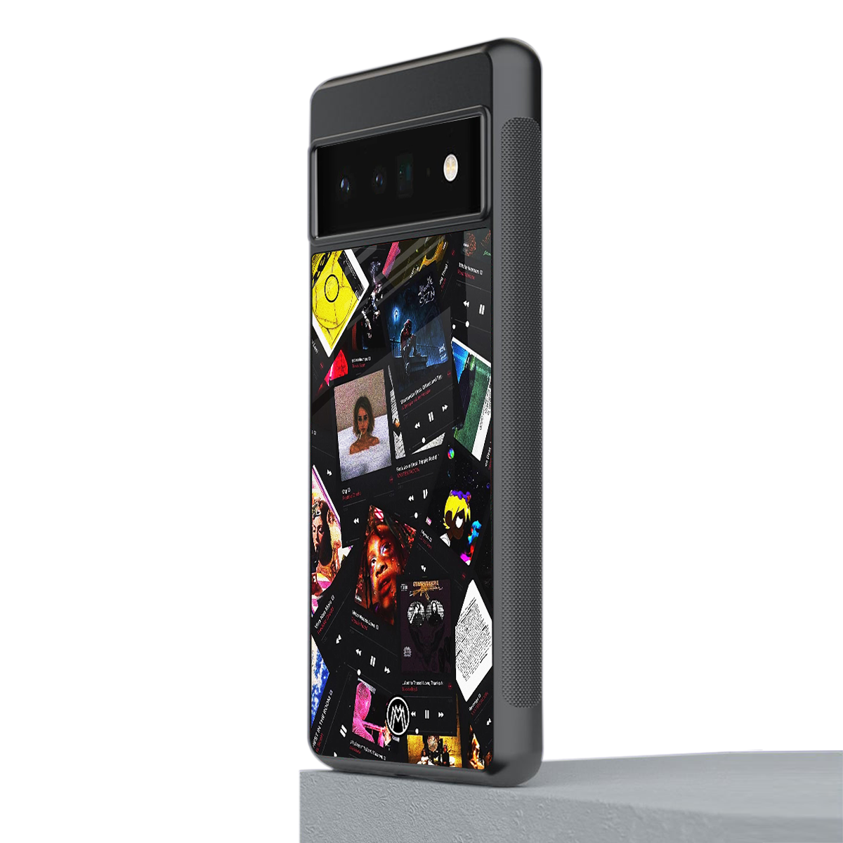 spotify and chill vibes music back phone cover | glass case for google pixel 6 pro