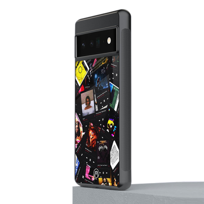 spotify and chill vibes music back phone cover | glass case for google pixel 6 pro