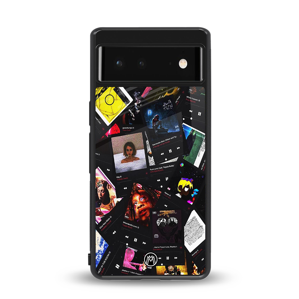 spotify and chill vibes music back phone cover | glass case for google pixel 6