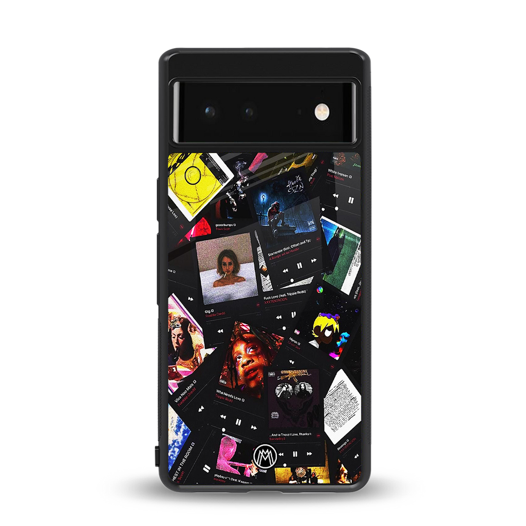 spotify and chill vibes music back phone cover | glass case for Google Pixel 6A