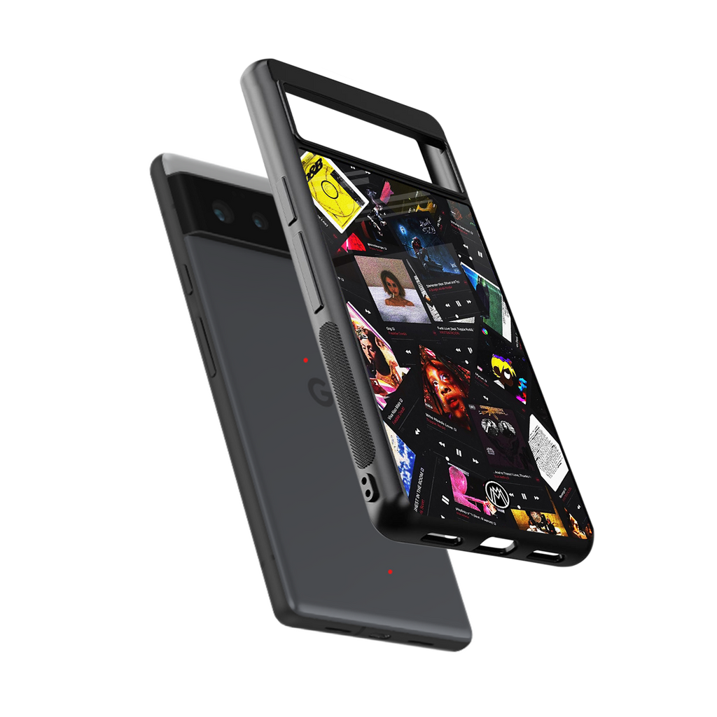 spotify and chill vibes music back phone cover | glass case for google pixel 6