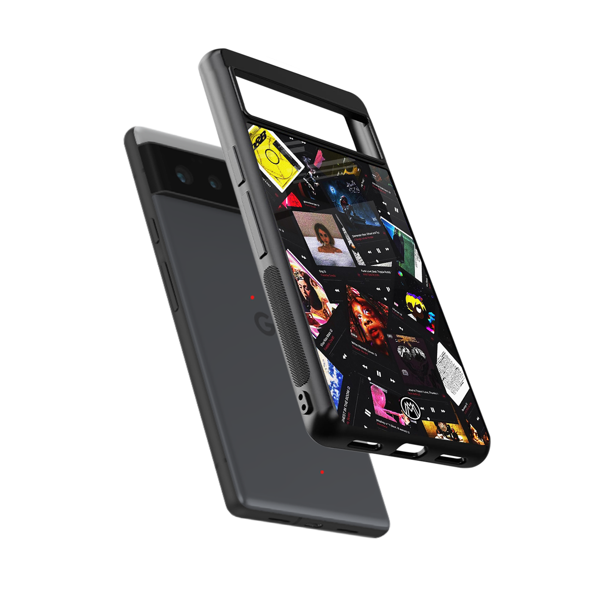 spotify and chill vibes music back phone cover | glass case for google pixel 6