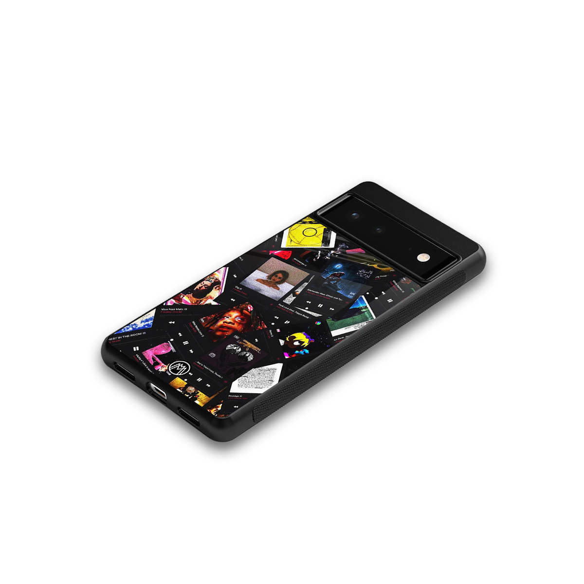 spotify and chill vibes music back phone cover | glass case for google pixel 6