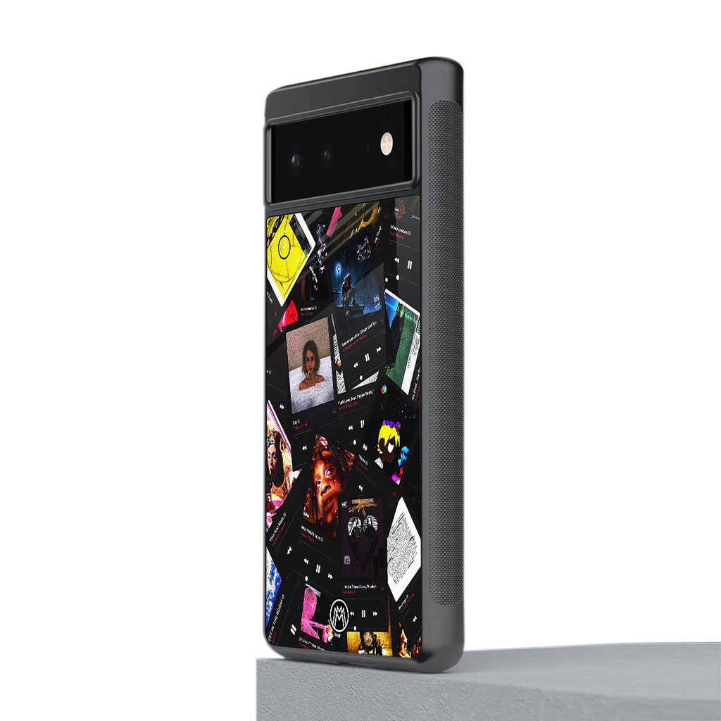 spotify and chill vibes music back phone cover | glass case for Google Pixel 6A