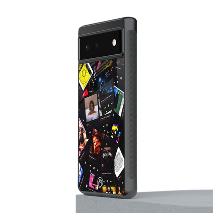 spotify and chill vibes music back phone cover | glass case for Google Pixel 6A