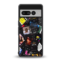spotify and chill vibes music back phone cover | glass case for google pixel 7 pro