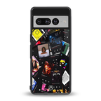 spotify and chill vibes music back phone cover | glass case for google pixel 7 pro