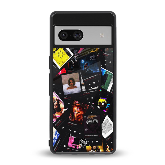 spotify and chill vibes music back phone cover | glass case for Google Pixel 7