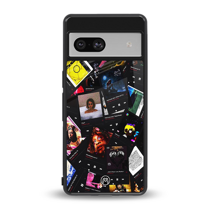 spotify and chill vibes music back phone cover | glass case for Google Pixel 7A