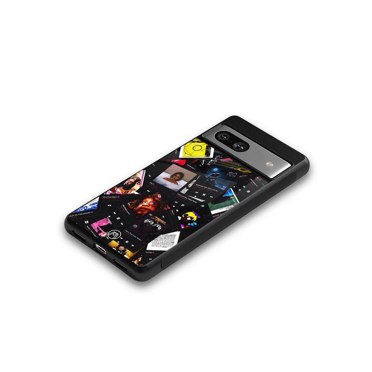 spotify and chill vibes music back phone cover | glass case for Google Pixel 7A
