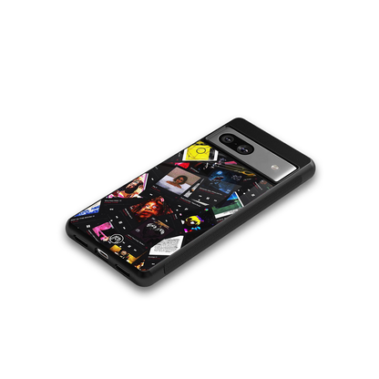 spotify and chill vibes music back phone cover | glass case for Google Pixel 7A