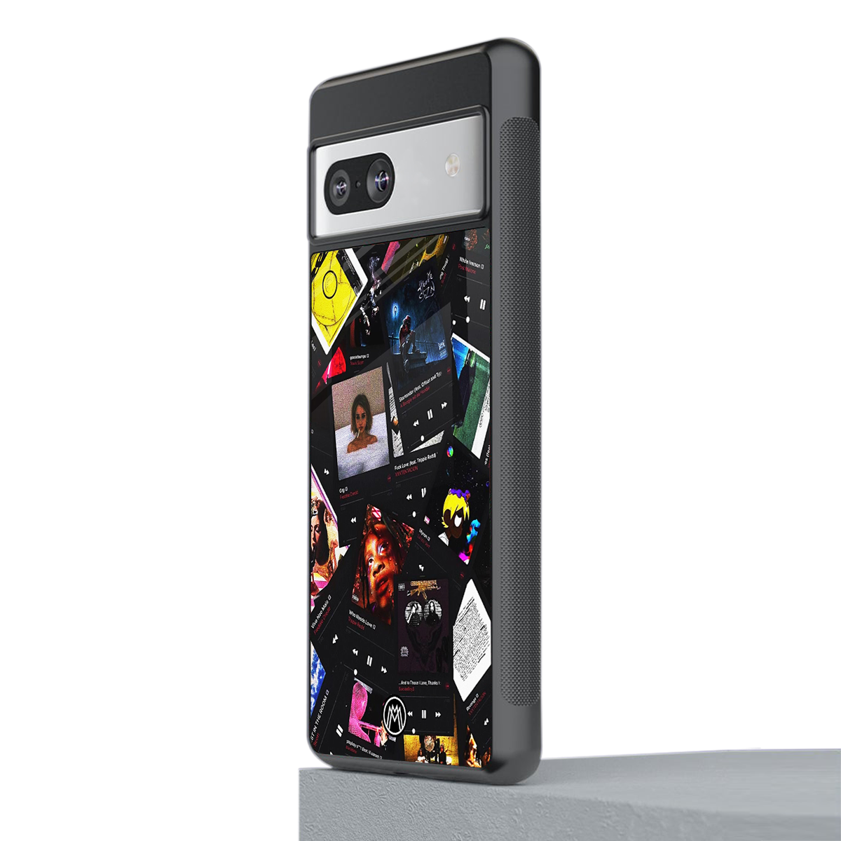 spotify and chill vibes music back phone cover | glass case for Google Pixel 7A