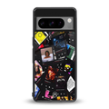 spotify and chill vibes music back phone cover | glass case for google pixel 8 pro