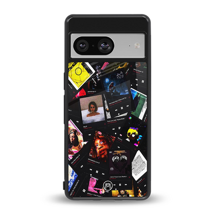 spotify and chill vibes music back phone cover | glass case for Google Pixel 8
