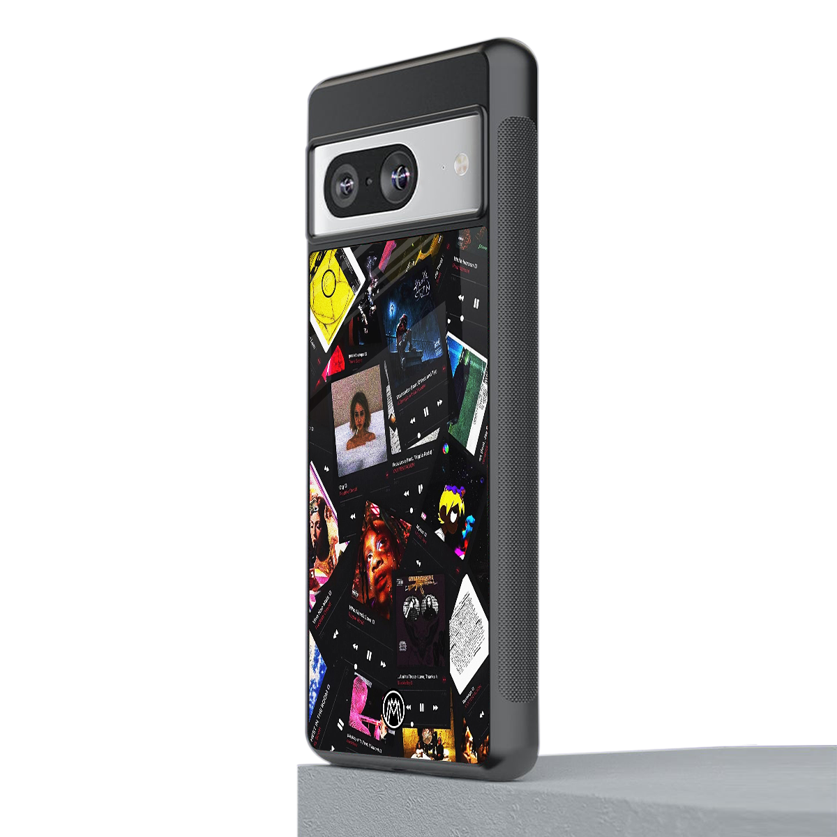 spotify and chill vibes music back phone cover | glass case for Google Pixel 8