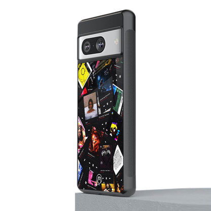 spotify and chill vibes music back phone cover | glass case for Google Pixel 8