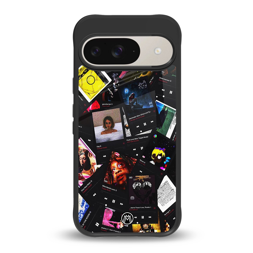 spotify and chill vibes music back phone cover | glass case for google pixel 9