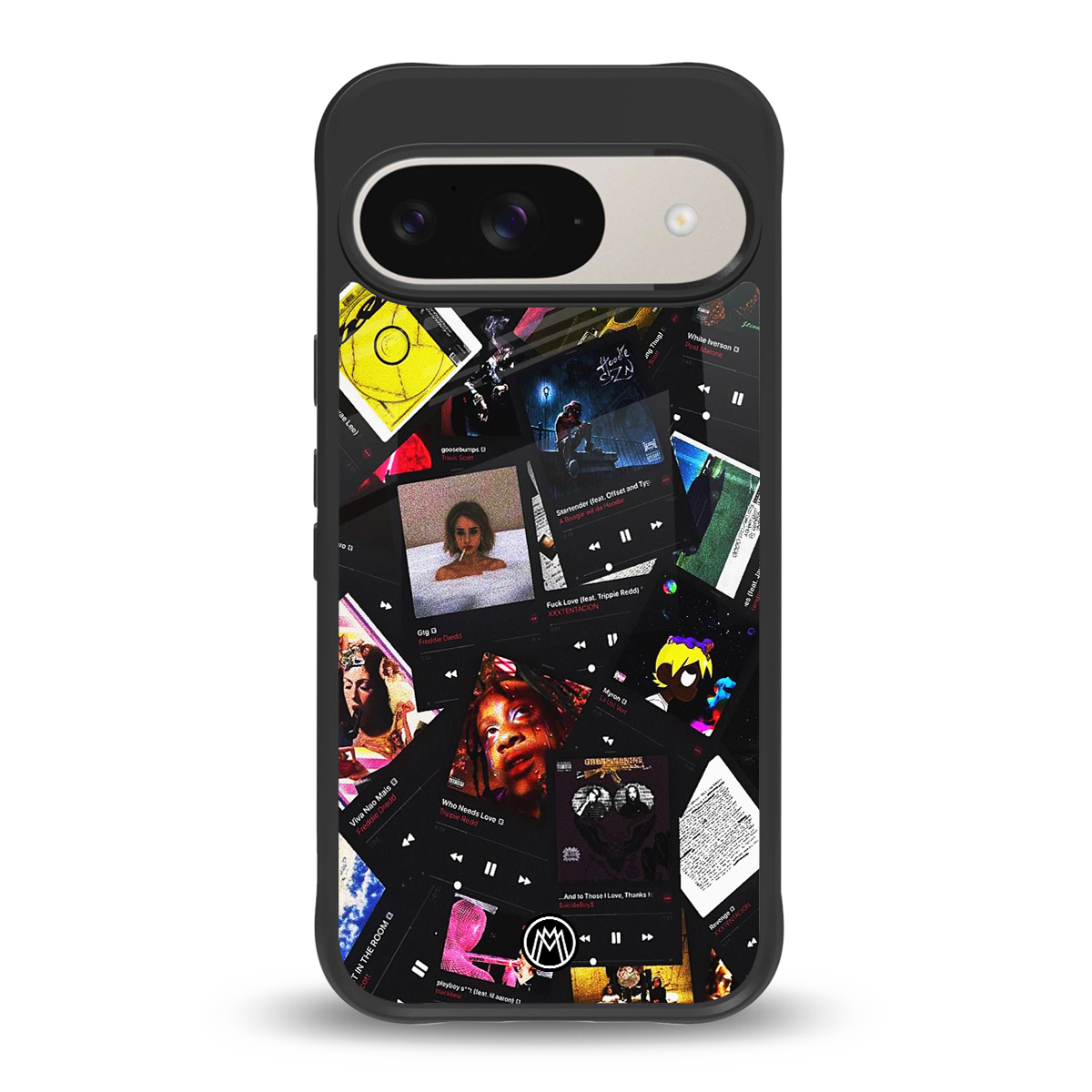 spotify and chill vibes music back phone cover | glass case for google pixel 9