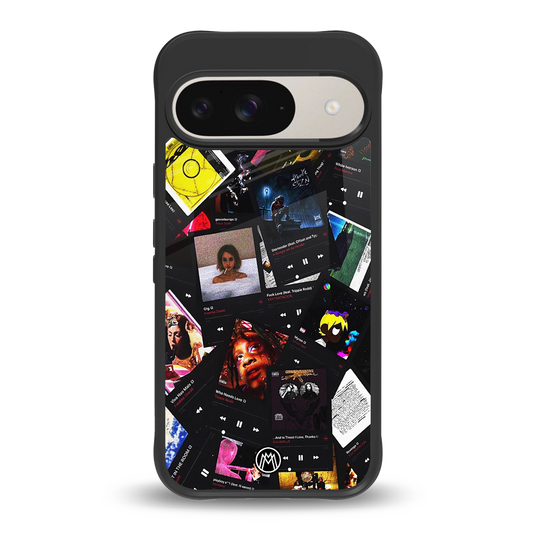 spotify and chill vibes music back phone cover | glass case for google pixel 9