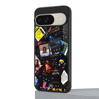 spotify and chill vibes music back phone cover | glass case for google pixel 9