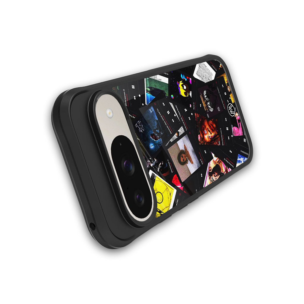 spotify and chill vibes music back phone cover | glass case for google pixel 9