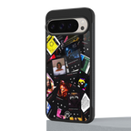 spotify and chill vibes music back phone cover | glass case for google pixel 9 pro