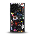 spotify and chill vibes music back phone cover | glass case for samsung galaxy s23 ultra
