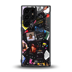 spotify and chill vibes music back phone cover | glass case for samsung galaxy s23 ultra