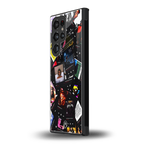 spotify and chill vibes music back phone cover | glass case for samsung galaxy s23 ultra