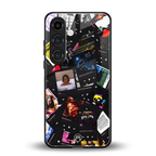 spotify and chill vibes music back phone cover | glass case for samsung galaxy s24 plus